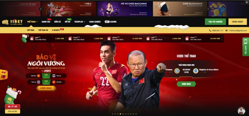Link truy cập nhà cái 11Bet mới nhất