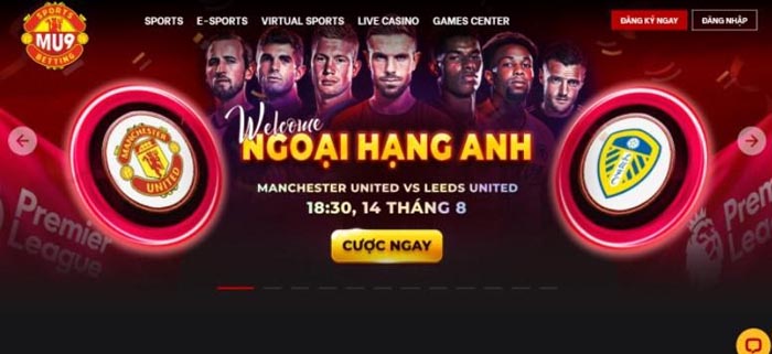 Link truy cập nhà cái MU9 mới nhất