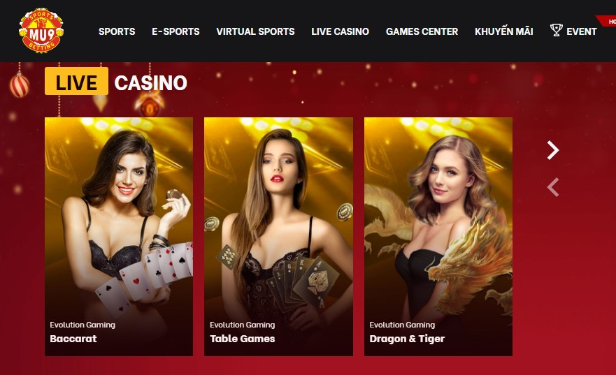 Giao diện nhà cái cực kỳ chuyên nghiệp, hiện đại