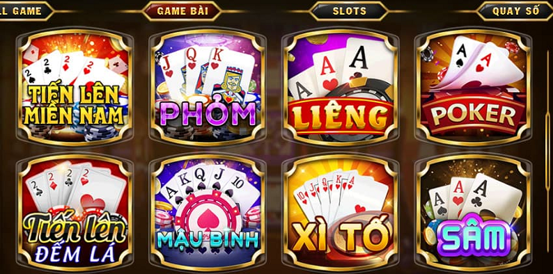 Nhà cái game bài RicWin cung cấp đa dạng sản phẩm cá cược