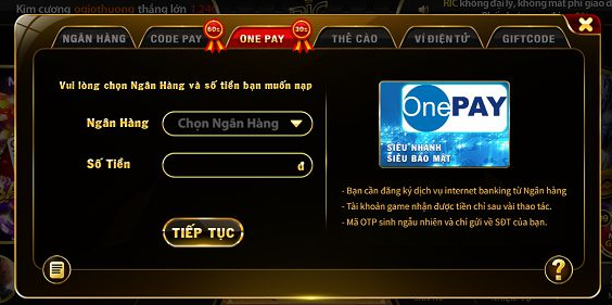 Tổng hợp các hình thức gửi và rút tiền tại nhà cái RicWin