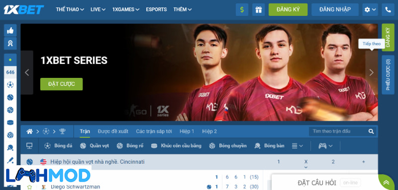 Danh mục cá cược thể thao