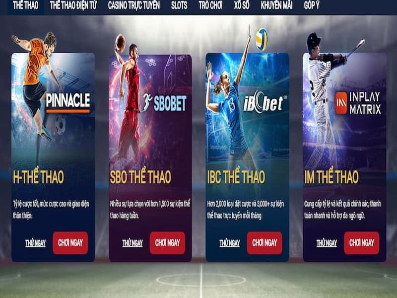 Thể thao Esport với các game chơi LOL, PUBG, COD, KOG