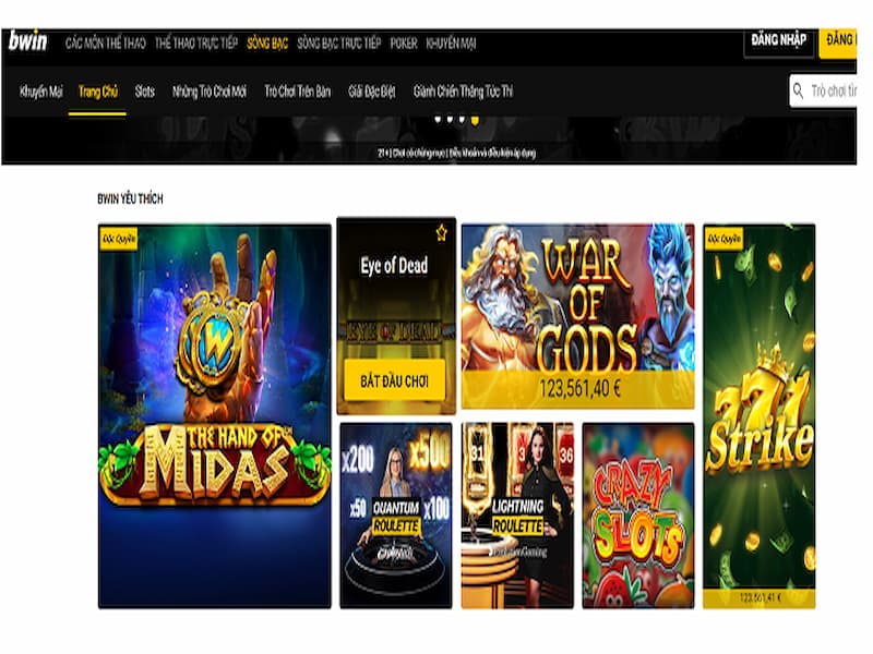 Hướng dẫn tải app Bwin