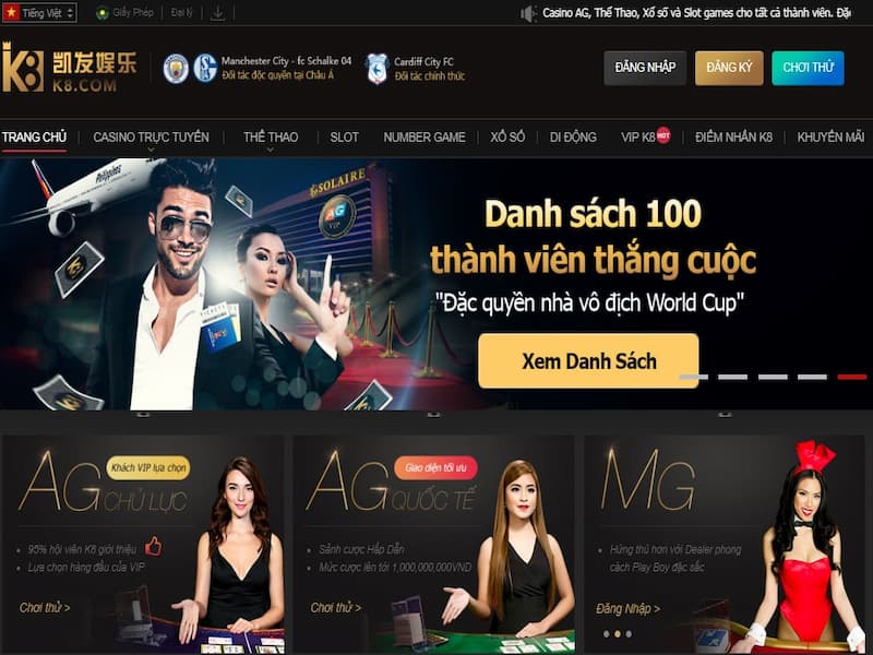 K8 – Nhà cái CASINO đổi thưởng và những tin tức mới nhất 2022