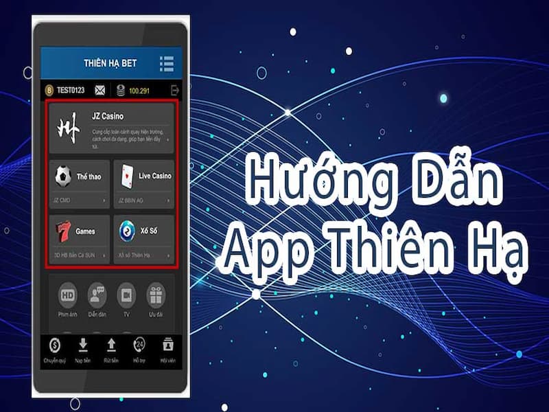 Tải app Thiên Hạ Bet tại trang chủ 